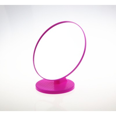 wholesale single side plastic Makeup Mirror for Dressing Round Table Standing  Mirror cosmetic mirror