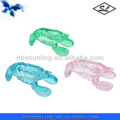 plastic lobster shape mini body massager