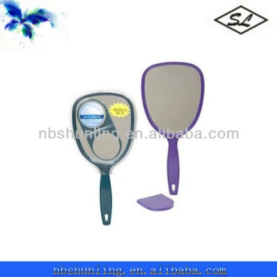 Plastic Hand Cosmetic Mirror